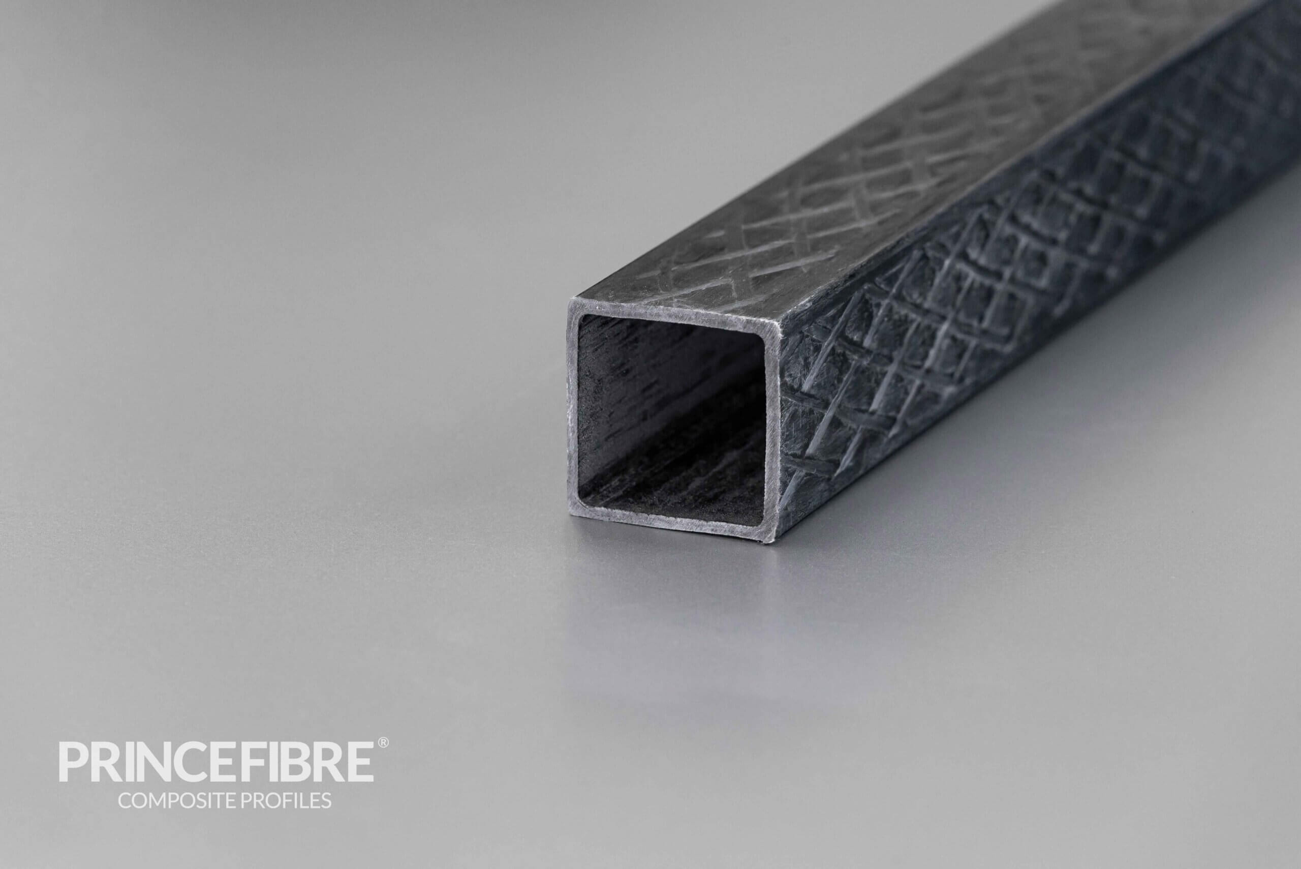 Prince Fibre Square 40x40x2 mm carbon-epoxy